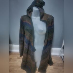 3/$30 Jordache Earthy Toned Hooded Cardigan